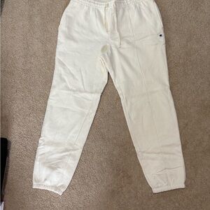 Champion Cream/white joggers